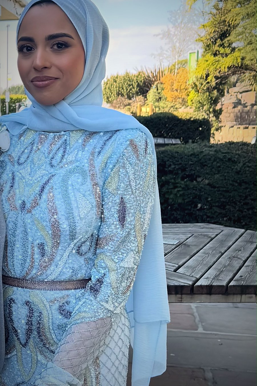 After portrait of Sanaa