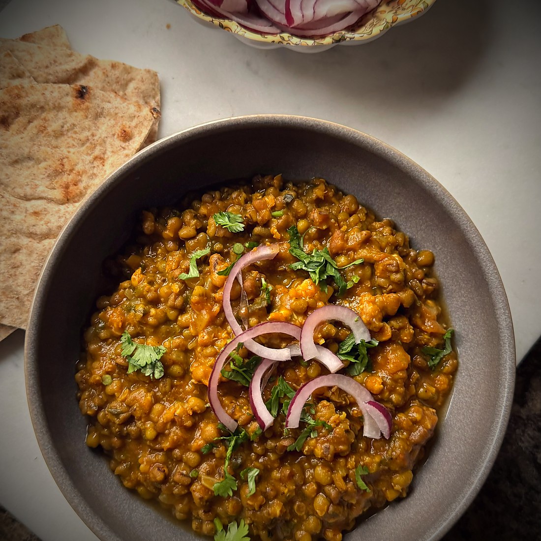 Green Mong Lentil Curry